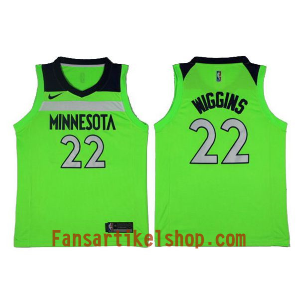NBA Minnesota Timberwolves Trikot Andrew Wiggins 22 Nike 2017-18 Grün Swingman - Herren NBA Minnesota Timberwolves Trikot Andrew Wiggins 22 Nike 2017-18 Grün Swingman - Herren